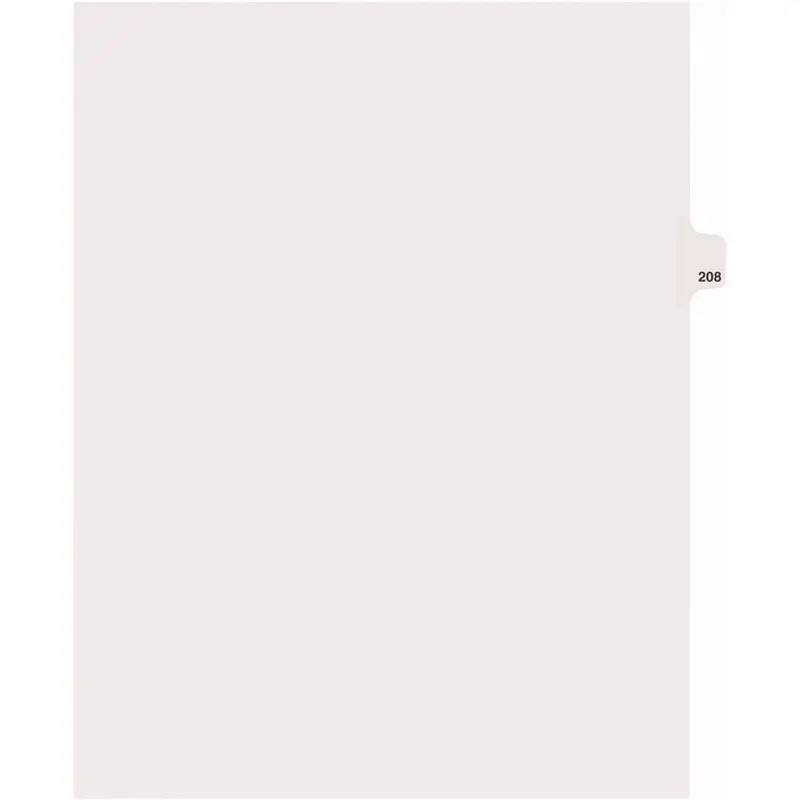 Avery Side Tab Individual Legal Dividers [SKU - AVE82424]PK