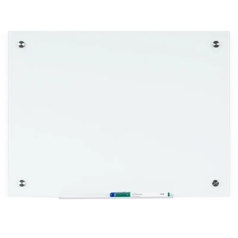 Bi-silque Magnetic Glass Dry Erase Board [SKU - BVCGL070107]EA