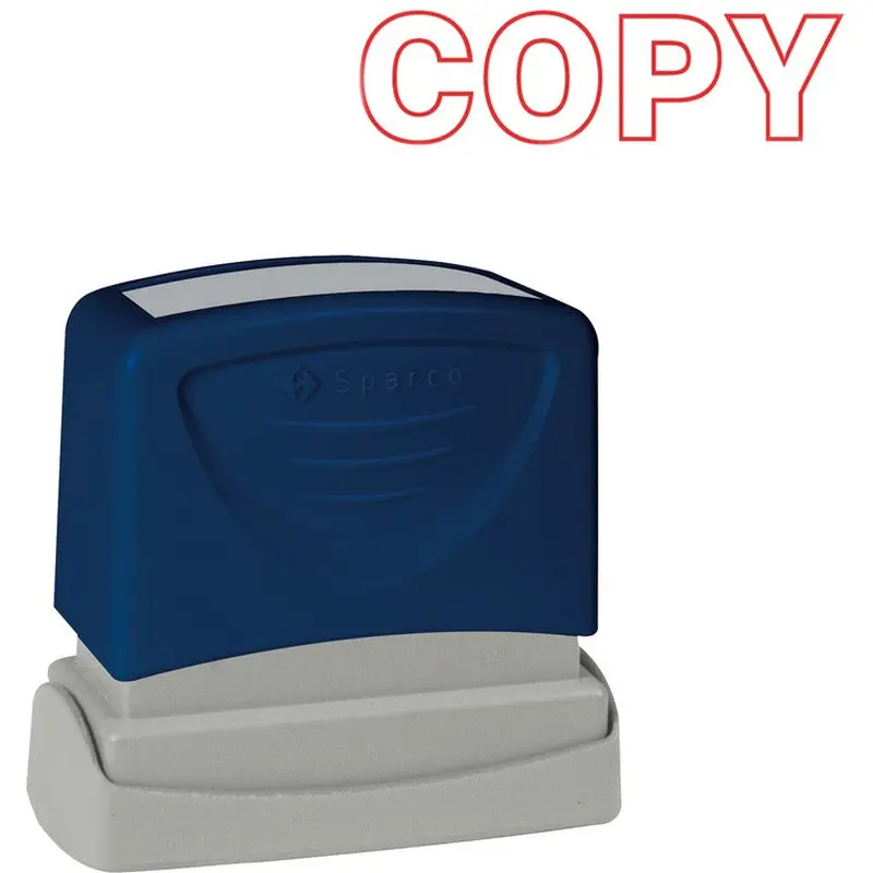 Sparco COPY Red Title Stamp [SKU - SPR60014]EA