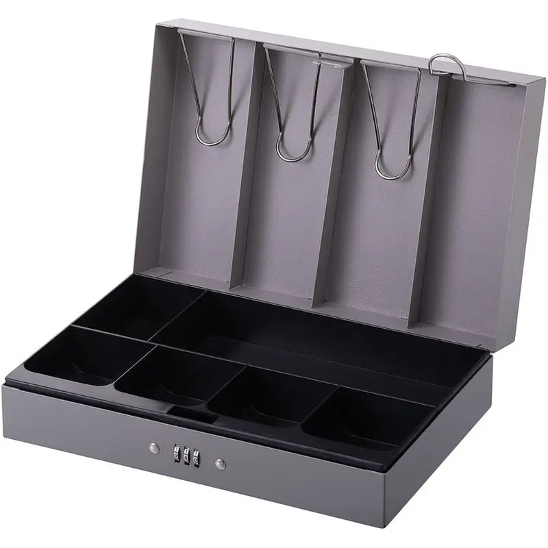 Sparco Steel Combination Lock Steel Cash Box [SKU - SPR15508]EA