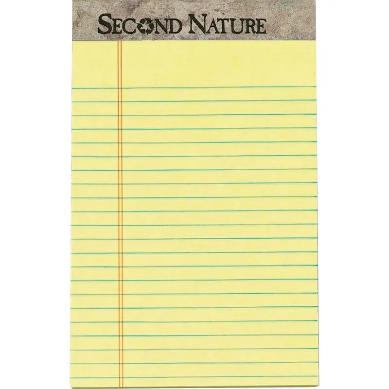 TOPS Second Nature Recycled Jr Legal Writing Pad [SKU - TOP74840]DZ