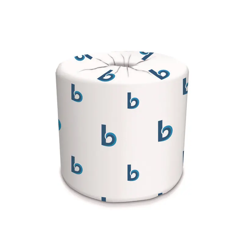 2-Ply Toilet Tissue, Septic Safe, White, 125 ft Roll Length, 500 Sheets/Roll, 96 Rolls/Carton
