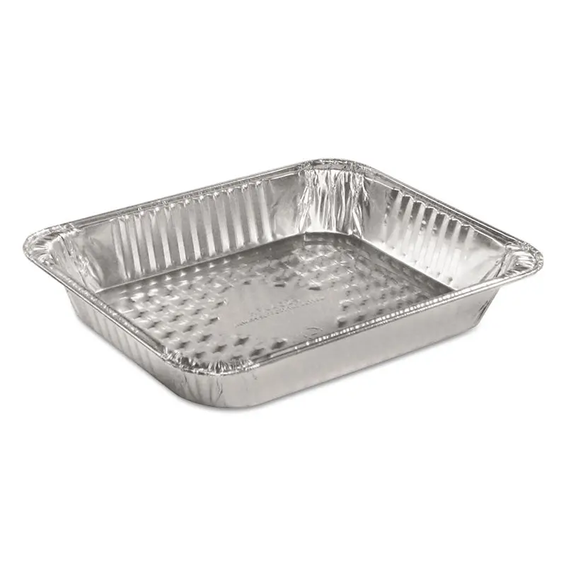 Aluminum Steam Table Pans, Half-Size Medium, 2.19  Deep, 10.38 x 12.75, 100/Carton