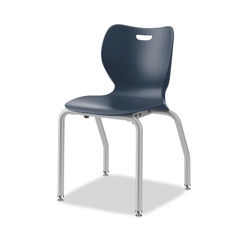 SmartLink Four-Leg Chair, 19.5  x 19.63  x 31 , Regatta Seat, Regatta Base, 4/Carton