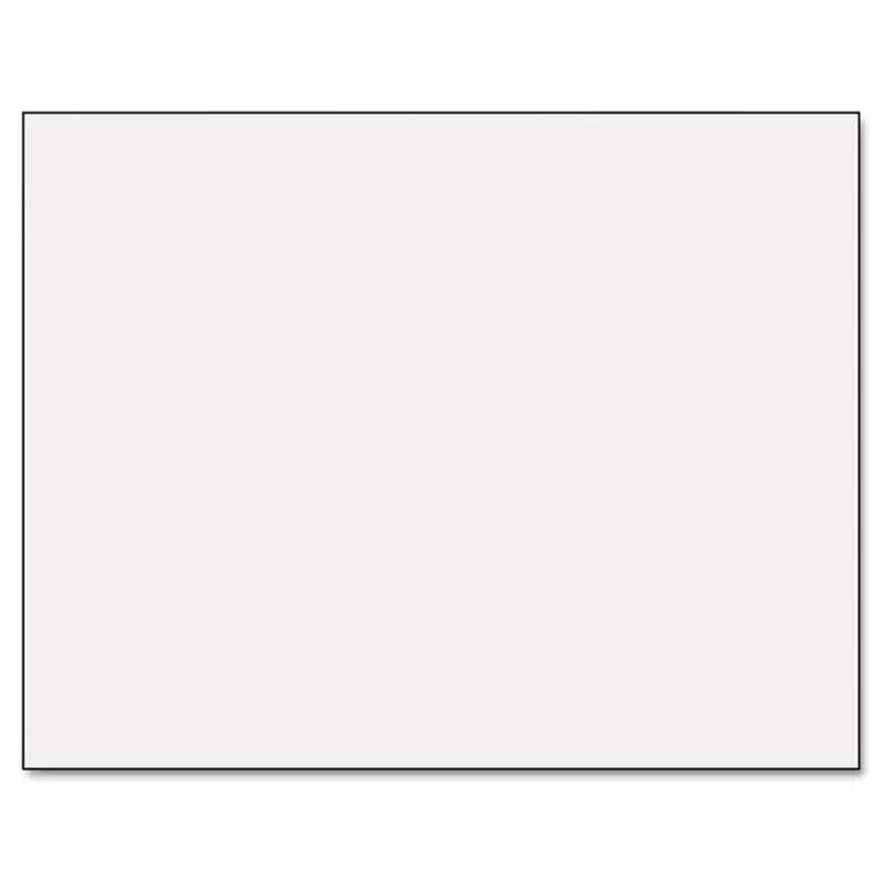 Six-Ply Railroad Board, 22 x 28, White, 25/Carton