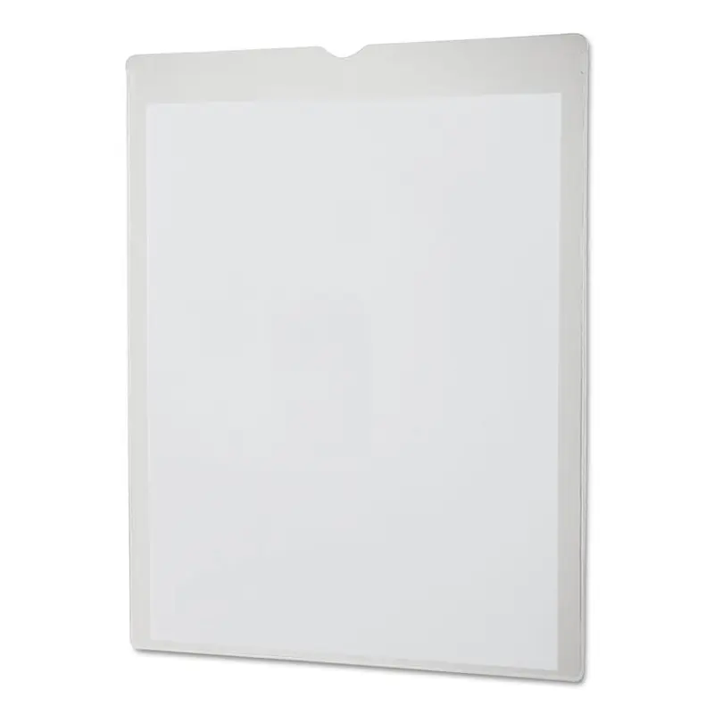 Utili-Jac Heavy-Duty Clear Plastic Envelopes, 8.5 x 11, Letter, 50/Box