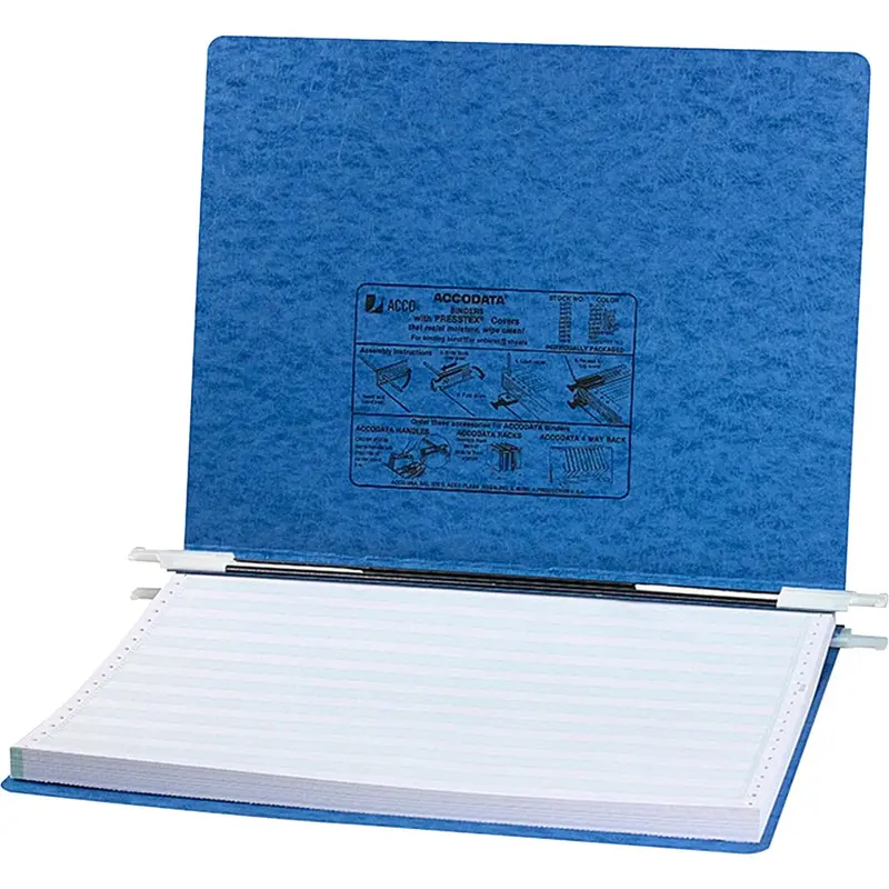 Acco PRESSTEX Unburst Sheet Covers  - Fanfold - 11" x 14 7/8"