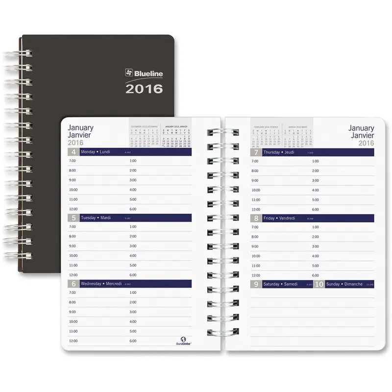 Blueline Weekly Planner