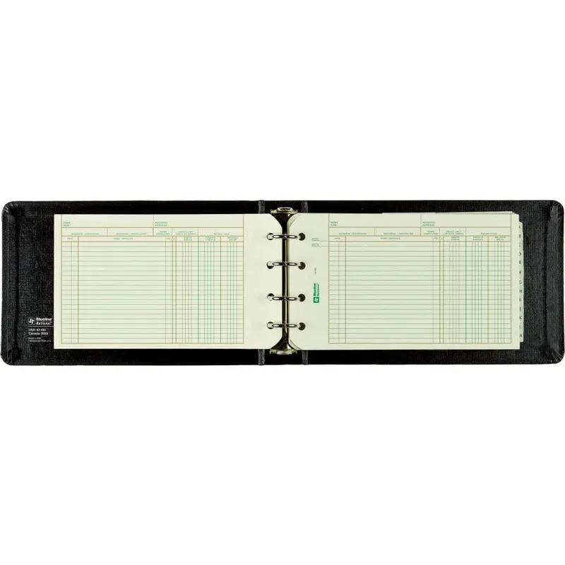 Blueline Mini Ledger System, B055 Ledger