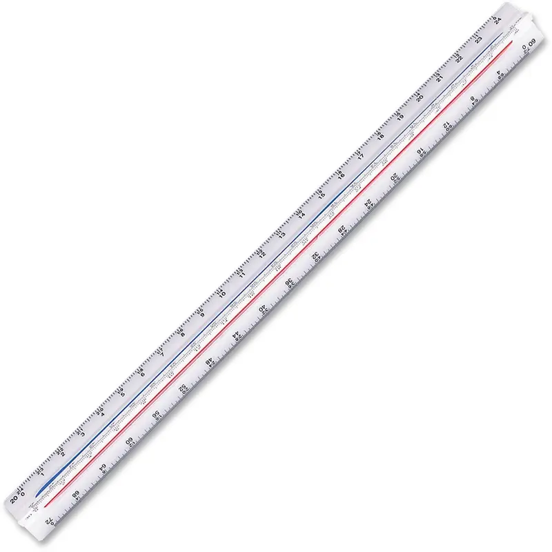 Staedtler 12" Engineer's Scale, Model #987-18-34