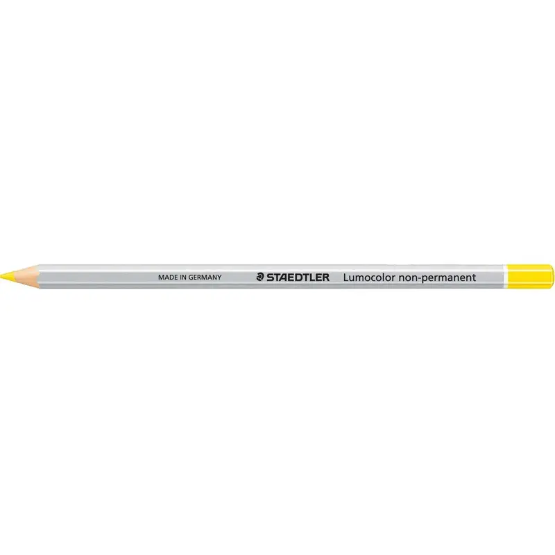 Staedtler Lumocolor Non-Permanent Omnichrom Pencil - Yellow