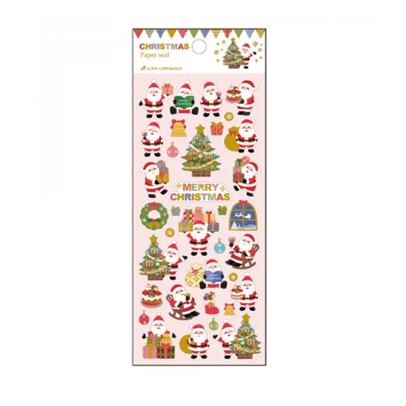 Active Corporation Christmas Paper Seal 5