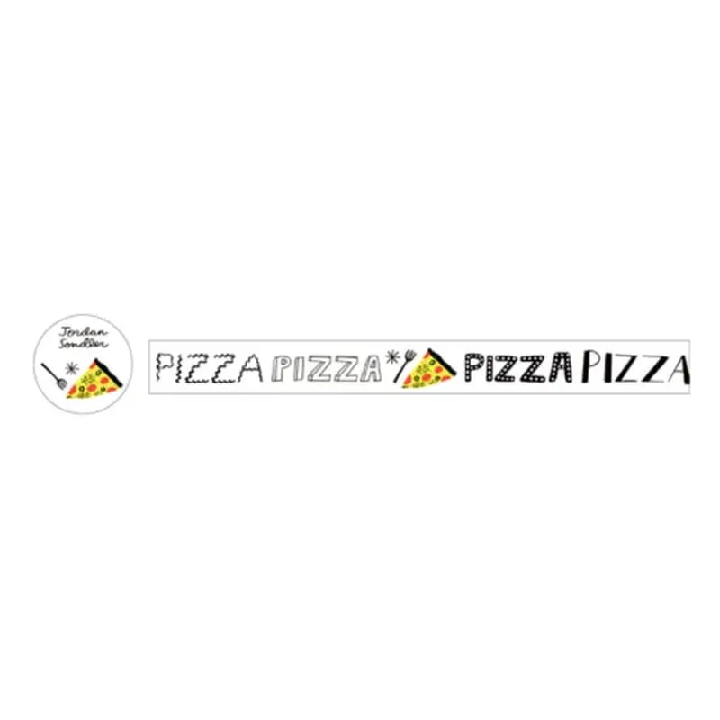 Art Print Japan Masking Tape - Jordan Sandler Pizza