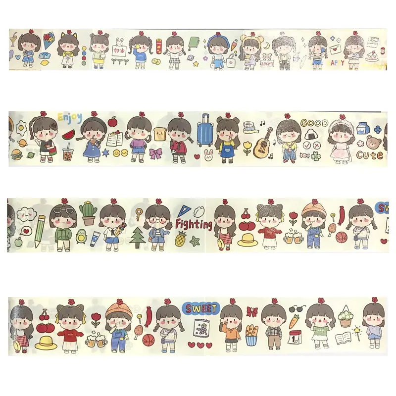 Balala My Cute Outfit 120 cm Washi SamplerA