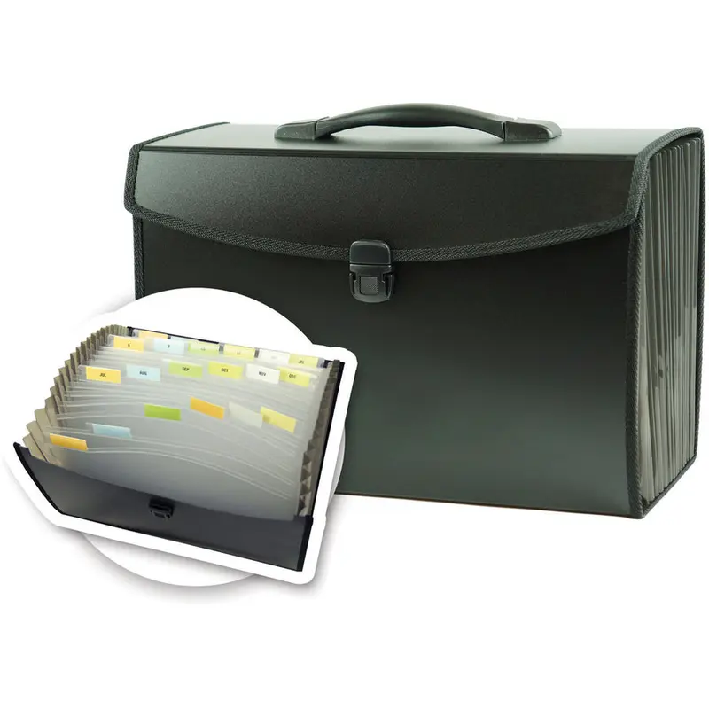 Winnable Letter Expanding File Carrying Case 21-Pocket(s)