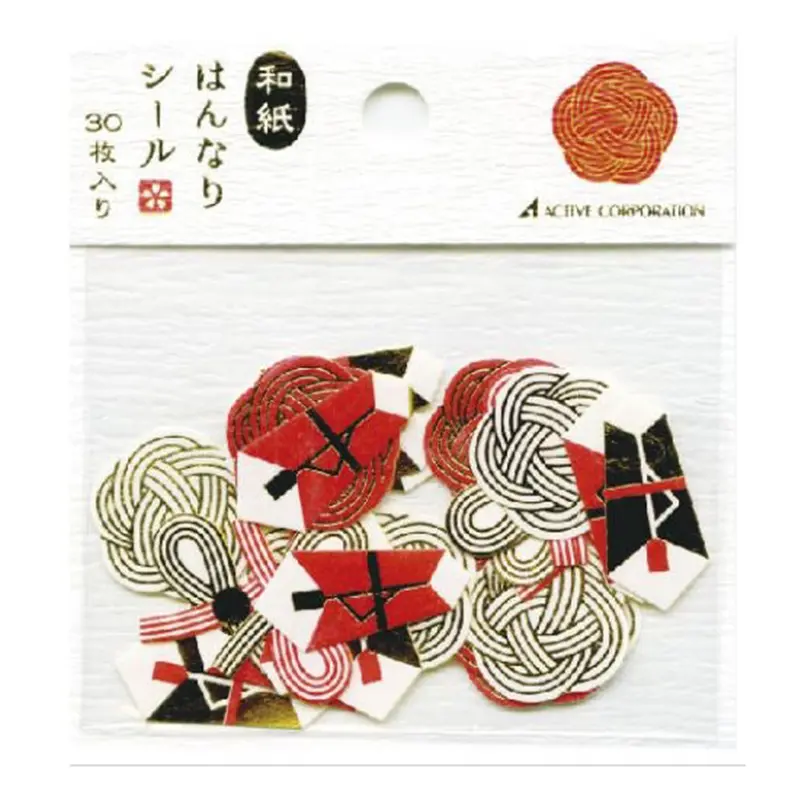 Active Corporation Japanese Style Noshi Flake Sticker