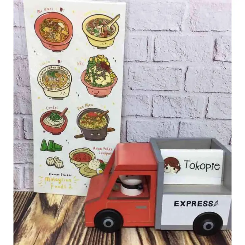 AzreenChan Planner Sticker - Malaysian Foods 2