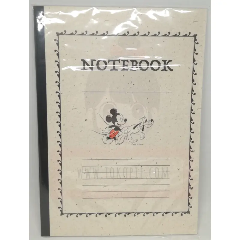 B5 Ruled Notebook Mickey & MinnieMickey