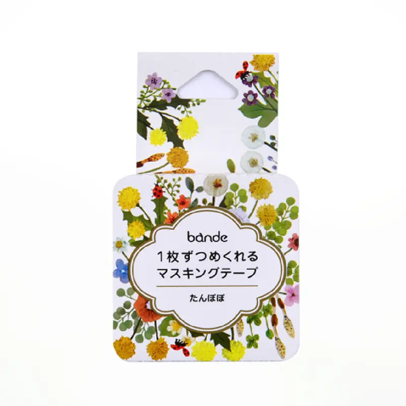 Bande Masking Roll Sticker Dandelion