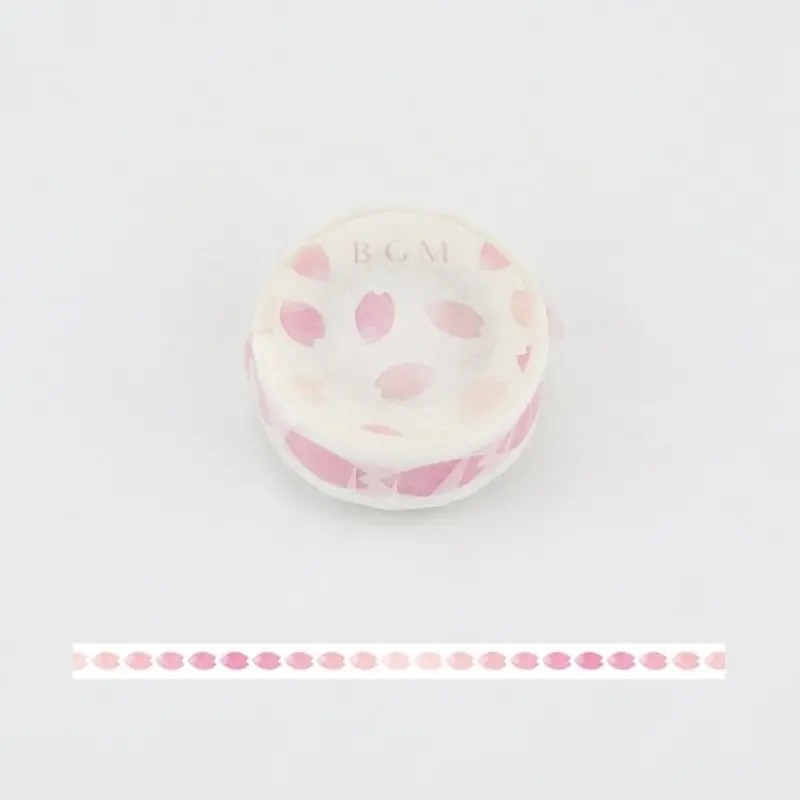 BGM Masking Tape Sakura Petals