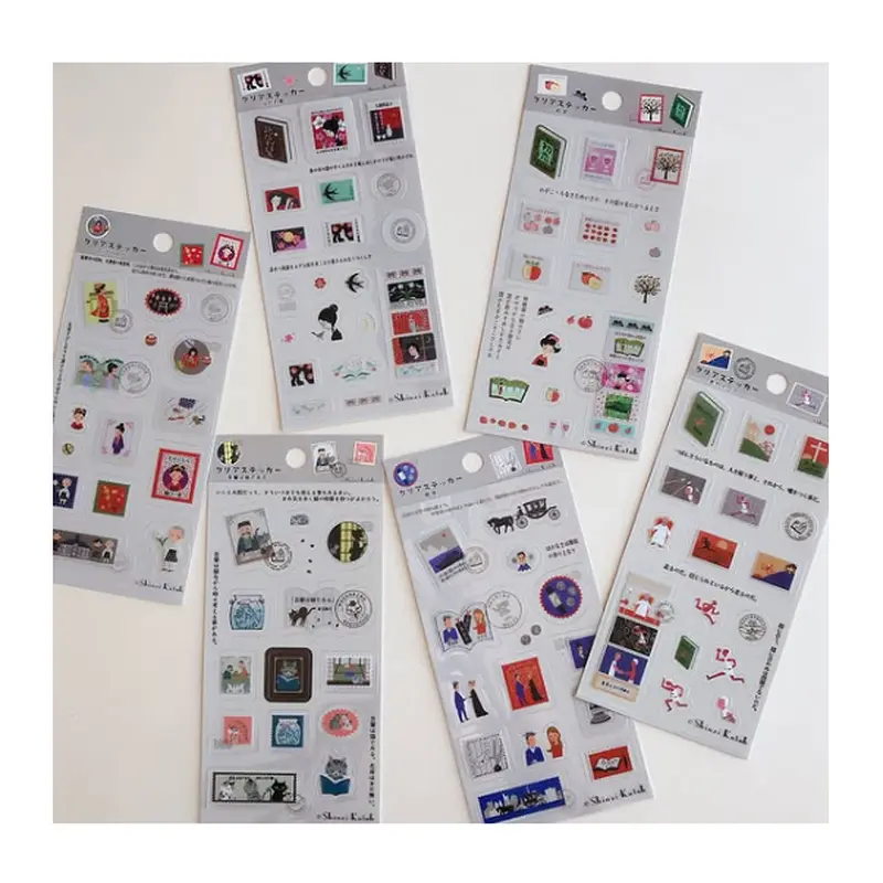 Shinzi Katoh Clear Sticker SheetA - Takekurabe