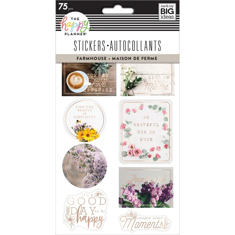 The Happy Planner Sticker Sheets - Farm House