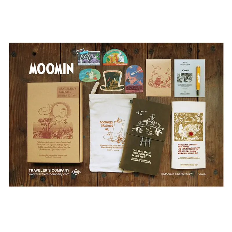 Travelers Notebook Limited Edition Moomin Regular Size