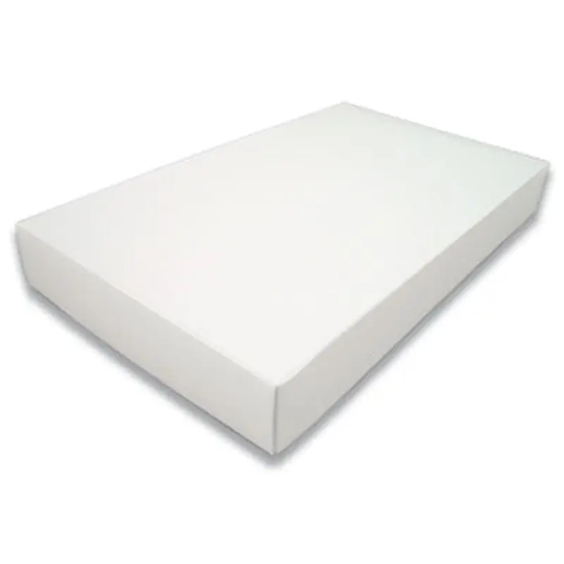 15 x 9-3/16 x 2 White 5 lb. Rectangular Candy Box LID 50/Case