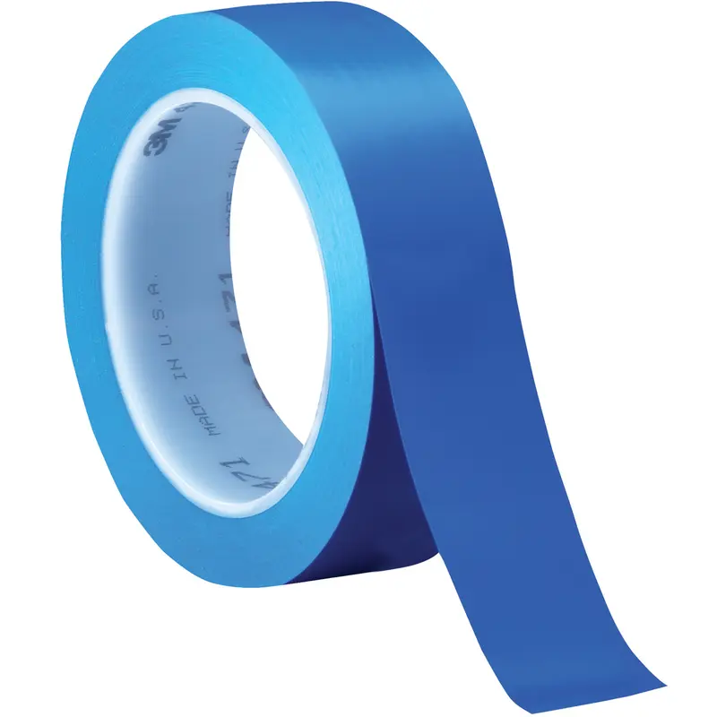 1" x 36 yds. Blue 3M 471 Vinyl Tape 36/Case