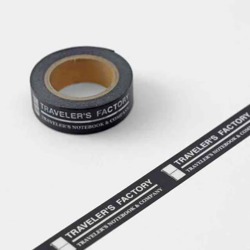 Washi Sampler 1 M - Travelers Factory Pattern Black
