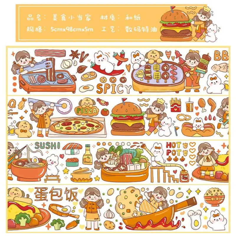 Y You Mei 100cm Washi SamplerPizza