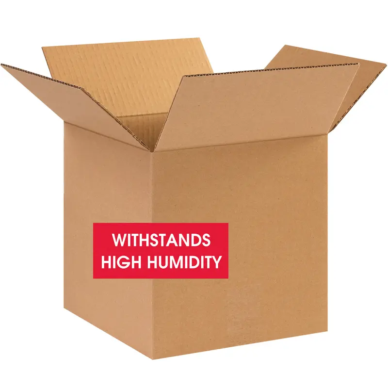 10 x 10 x 10 W5C Weather Resistant Corrugated Boxes 25/Bundle