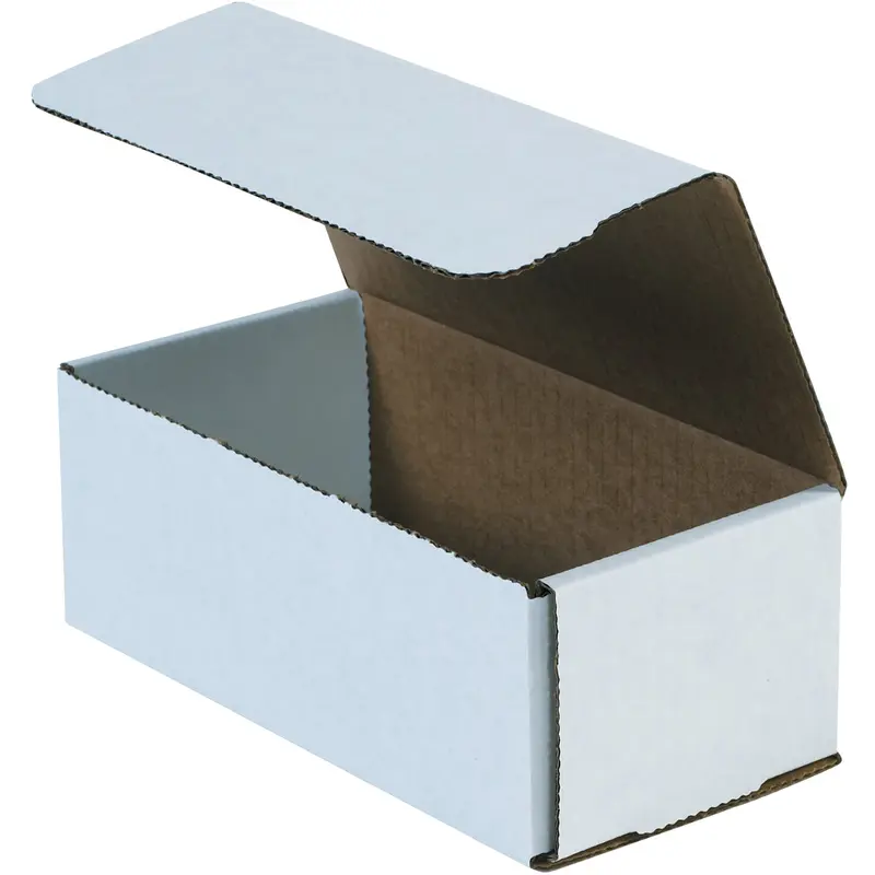 10 x 5 x 3 White Corrugated Mailers  50/Bundle