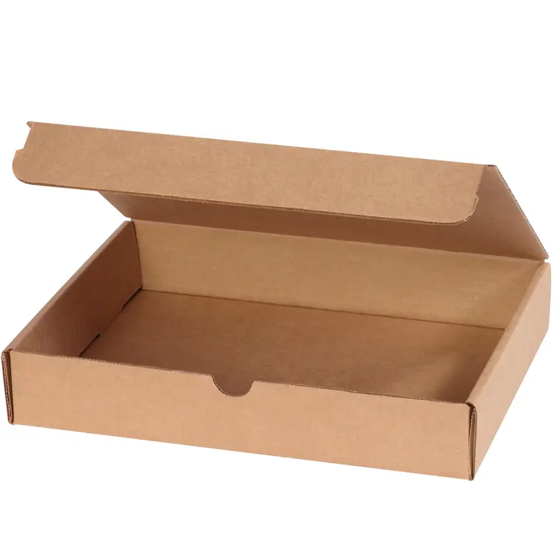 12 1/8 x 9 1/4 x 2 Brown Corrugated Literature Mailers 50/Bundle