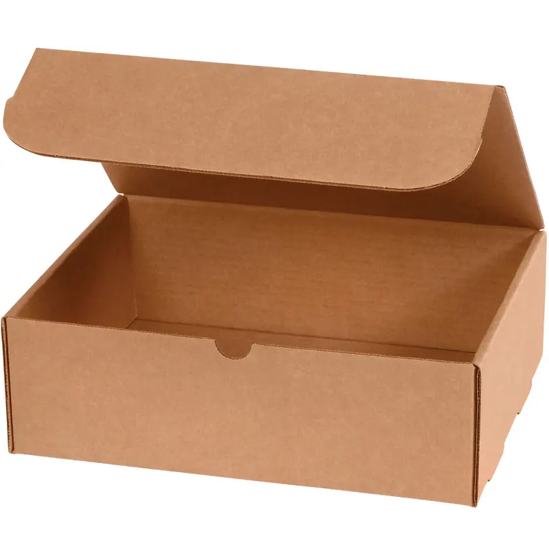 12 x 10 x 4 Brown Corrugated Literature Mailers  50/Bundle