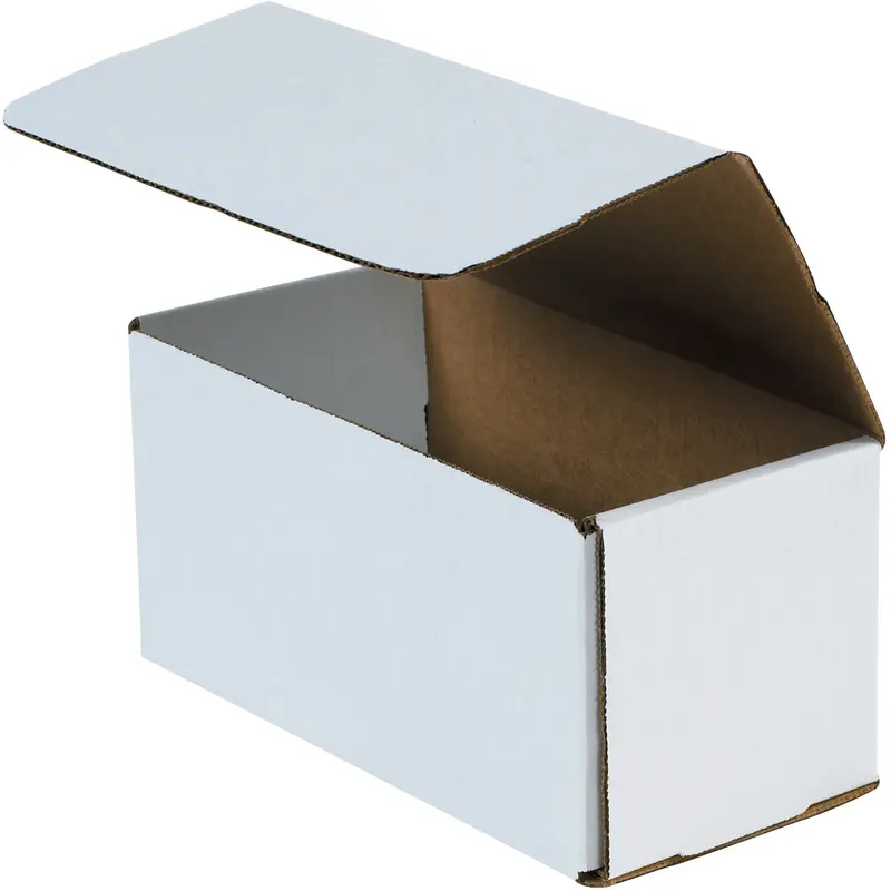 11 x 4 x 4 White Corrugated Mailers  50/Bundle