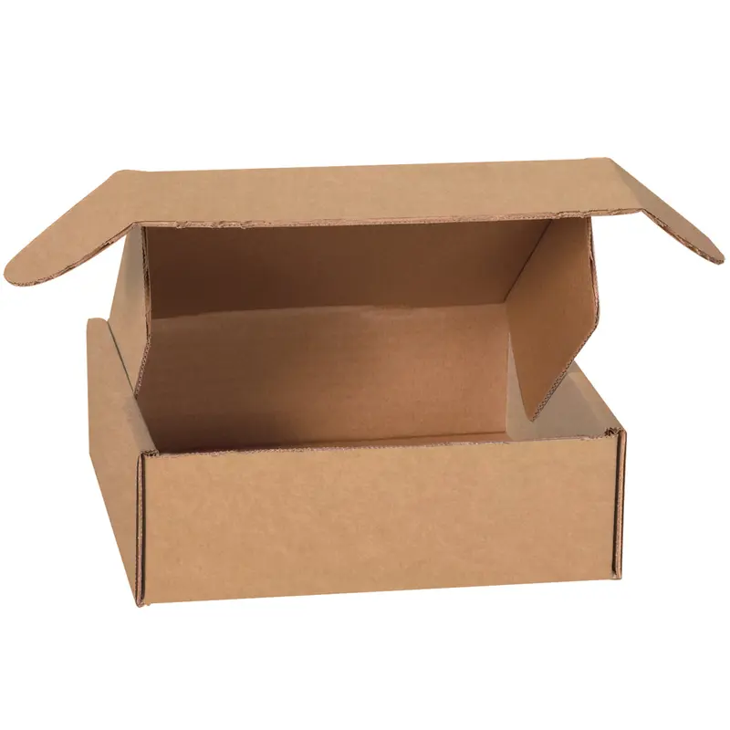 12 x 12 x 4 Brown Corrugated Deluxe Literature Mailers 50/Bundle