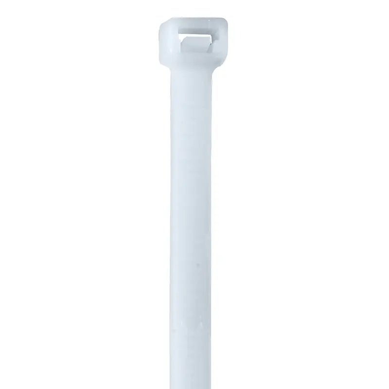 14" (80 lb Tensile) Clear Nylon Cable Ties 100/Case