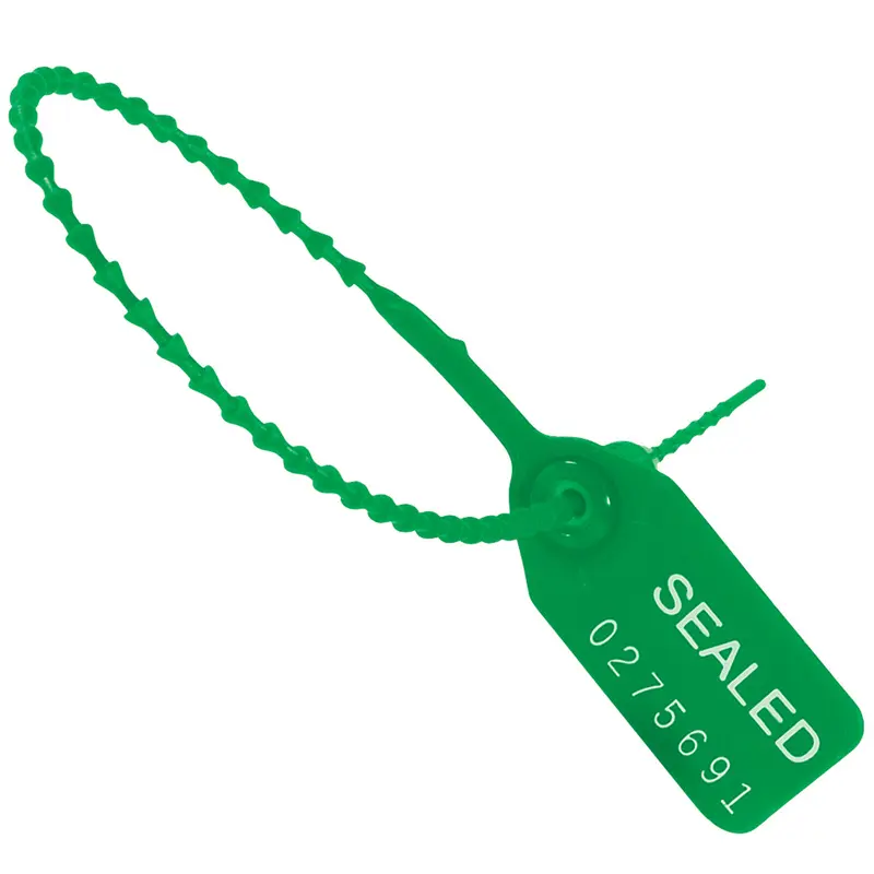 15" Green Tug Tight Pull-Tight Seals 100/Case