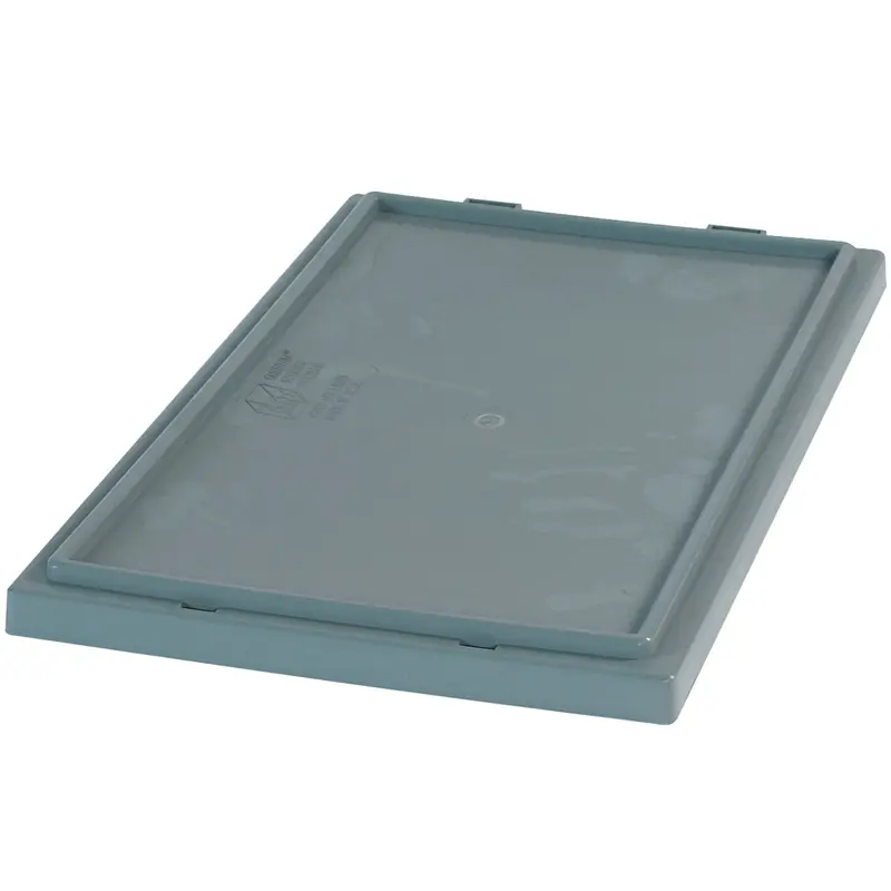 16 x 10 Gray Stack & Nest Lids 6/Case