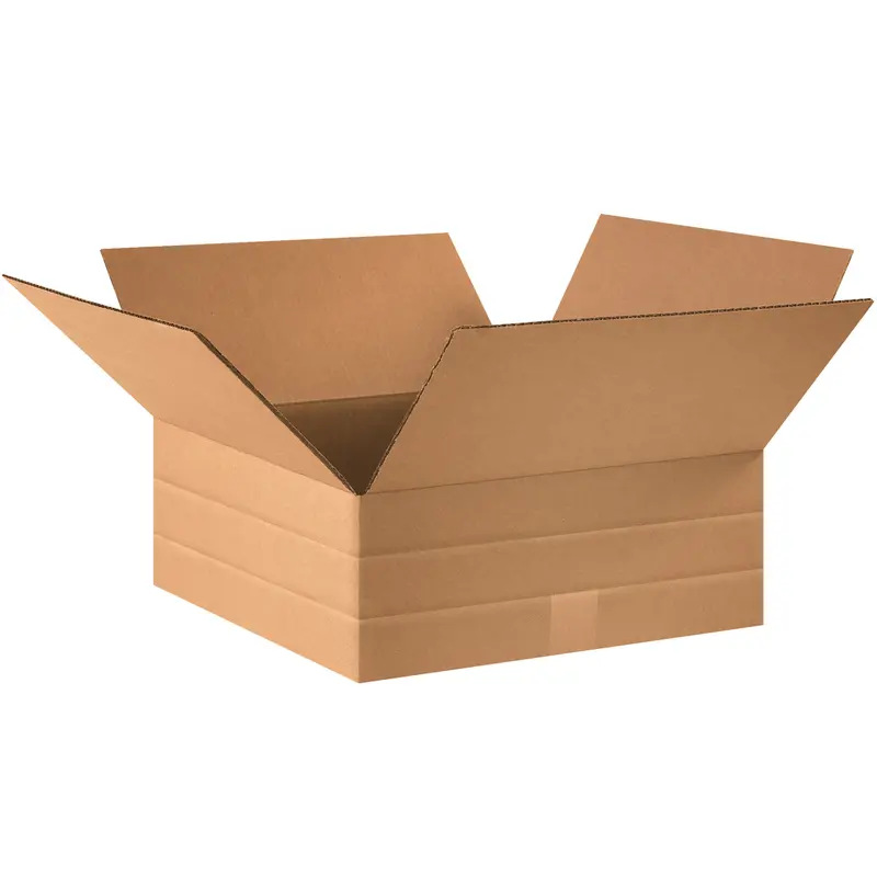 16 x 16 x 6 Multi Depth Corrugated Boxes 25/Bundle