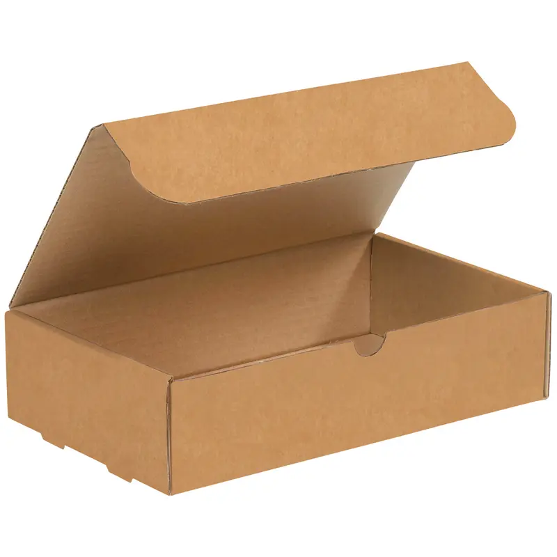 17 1/4 x 11 1/4 x 4 Brown Corrugated Literature Mailers 25/Bundle