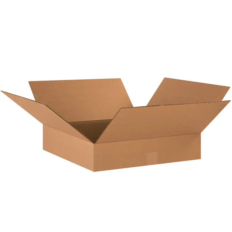 17 x 17 x 4 Corrugated Boxes 25/Bundle