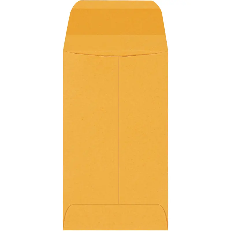 2 1/2 x 4 1/4 Kraft Gummed Envelopes 5000/Case