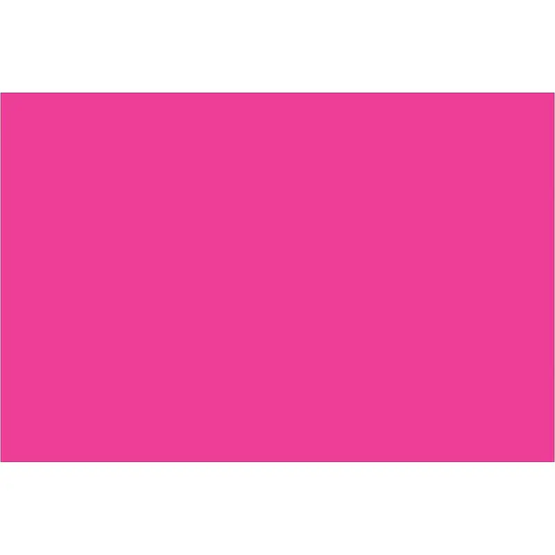 2 x 3" Fluorescent Pink Inventory Rectangle Labels 500/Roll