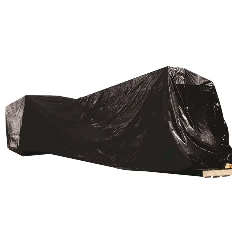20 Feet x 100 Feet (6 mil) Black Poly Sheeting