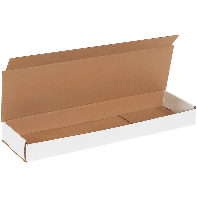 21 x 6 x 2 White Corrugated Mailers 50/Bundle