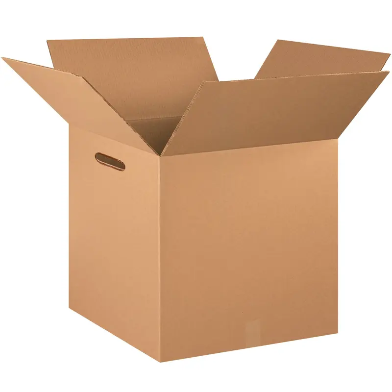 24 x 24 x 24 Double Wall Boxes With Hand Holes 10/Bundle