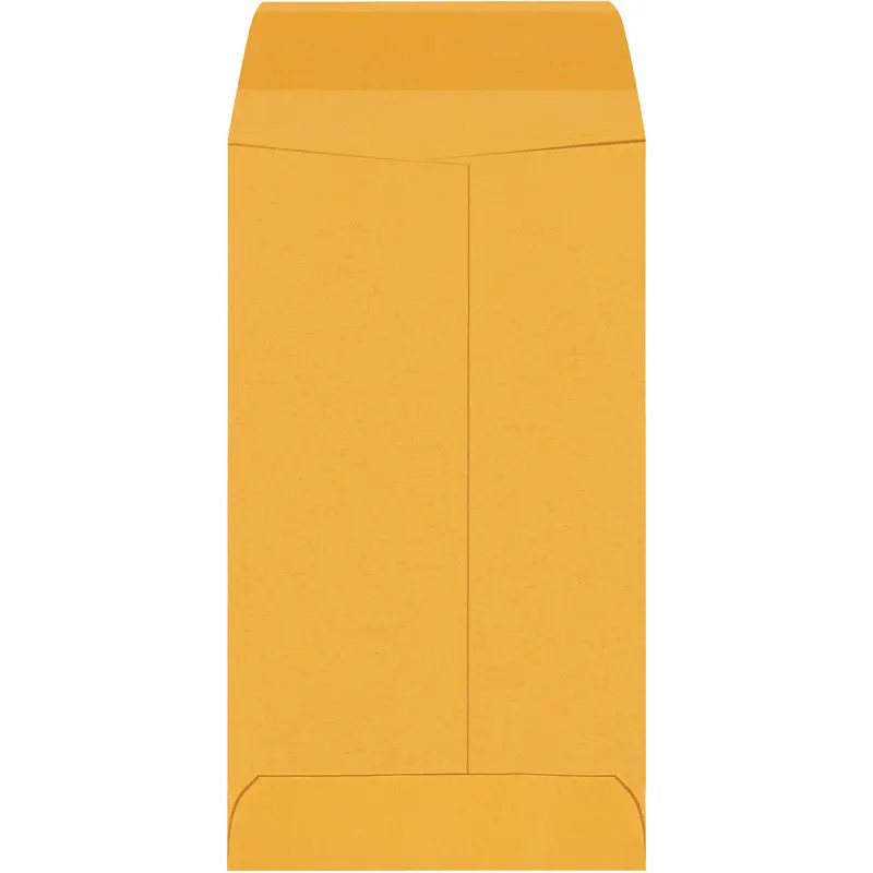 3 1/8 x 5 1/2 Kraft Gummed Envelopes 5000/Case