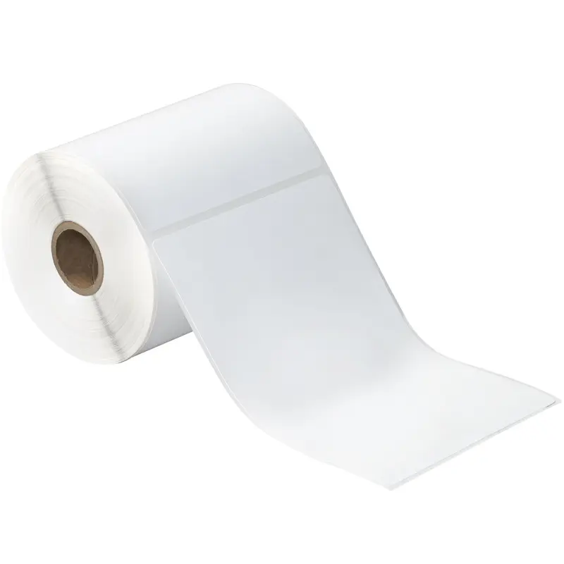 4 x 6" White Desktop Direct Thermal Labels 12/Case